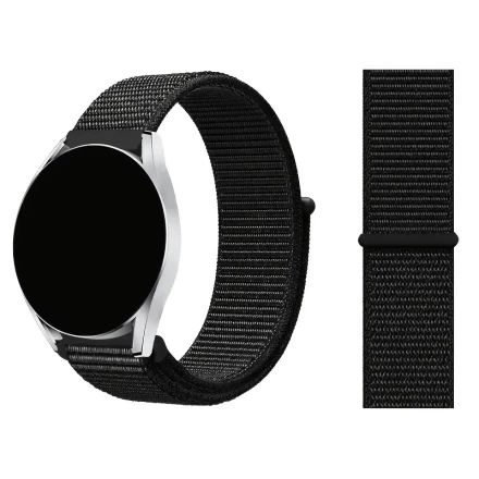 Quick-Release Nylon Watch Band Available in 20Mm And 22Mm Sizes, Featuring a Soft Fabric Design with Adjustable Rugged, Suitable for Both Men And Women.