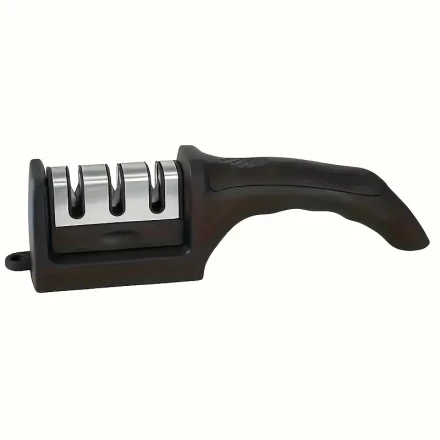 1pc SwiftSharp Multifunctional Kitchen Knife Sharpener, Quick Sharpening Tool for Commercial and Home Use, Food-Safe Plastic Material, Manual Uncharged Power Mode, Essential RV Kitchen Gadget
