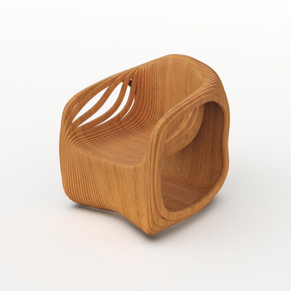 Parametric armchair