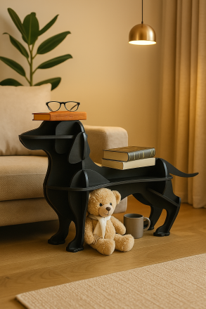 Multifunctional Sausage Dog Shelf