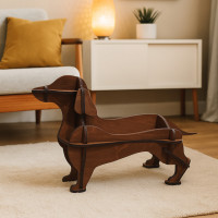 Multifunctional Sausage Dog Shelf