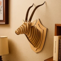3D Antelope Wall Art