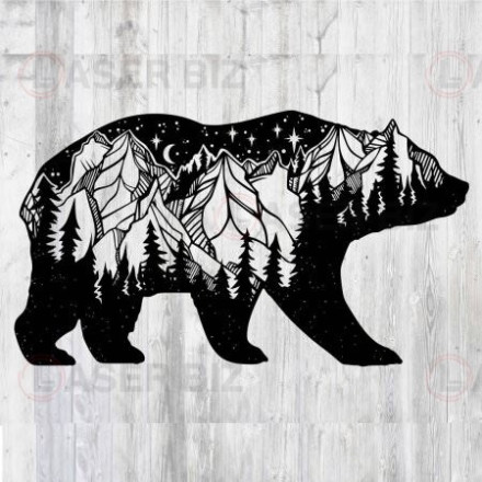 Wall Art with a Bear