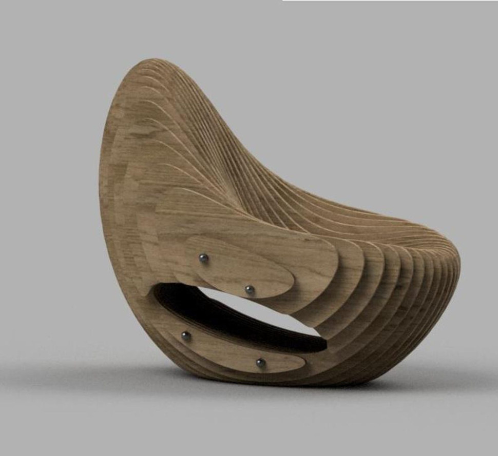 Parametric armchair