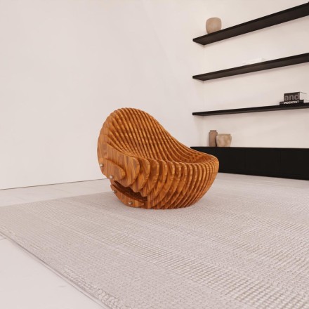 Parametric armchair
