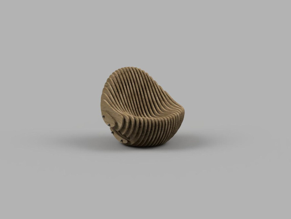 Parametric armchair