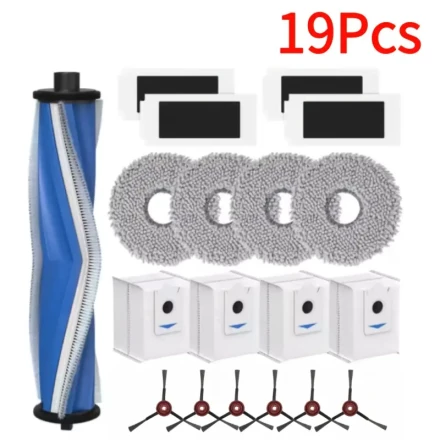 for ECOVACS T30S PRO T30 PRO OMNI YEEDI M12 Pro + spare parts for Robot vacuum cleaner dust bag filter side brush main mop accessories