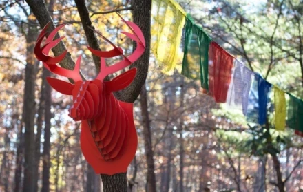 3D Deer Wall Art