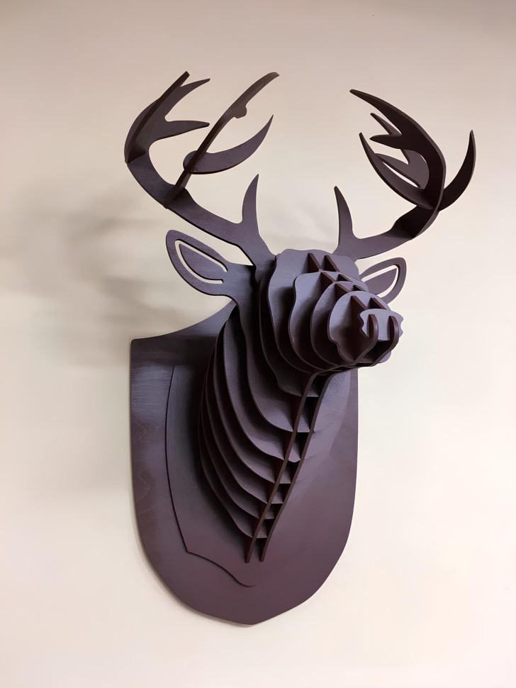 3D Deer Wall Art