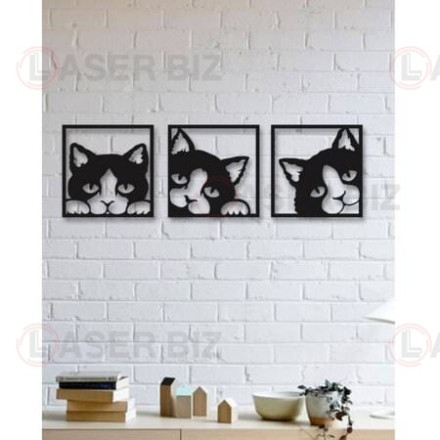 Wall Art with Cats