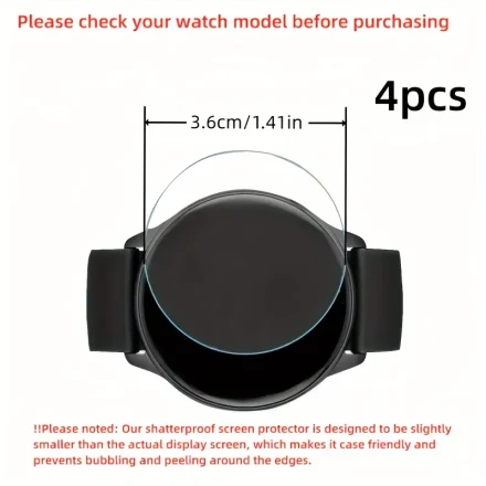 4pcs/2pcs Tempered Glass Screen Protector for Xiaomi Watch S3/S1/S1pro/S1 Active/Watch 2 Pro - Ultra-Durable, Anti-Fingerprint, Bubble-Free, HD Clear, Easy One-Push Installation, Scratch-Resistant Protection