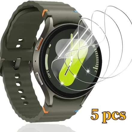 TPU Film High Permeability Water Gel Protective Film, Suitable for Samsung Galaxy Watch Ultra, Watch 7, Watch FE, Watch 6, Watch 6 Classic in Sizes 47Mm, 46Mm, 44Mm, 43Mm, 42Mm, And 40Mm.