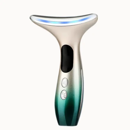 1pc Facial Beauty Massager with LED Display, USB Rechargeable, Adjustable Intensity, Multi-Functional Skincare Tool, Lithium Polymer Battery, Ideal Gift for Her