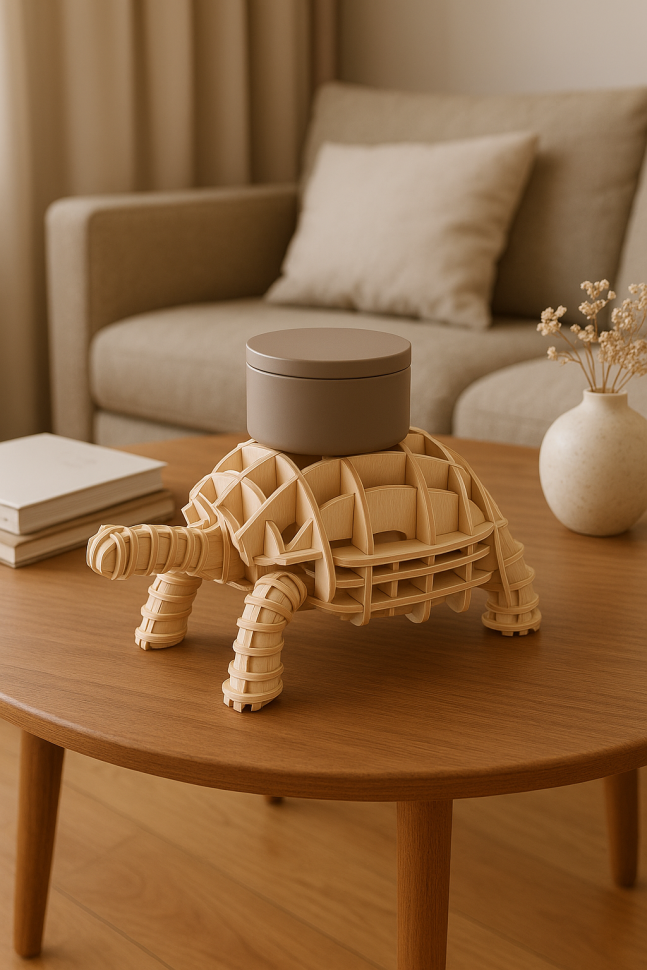 Multifunctional Turtle Shelf