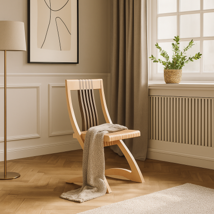 Chair with an unusual design