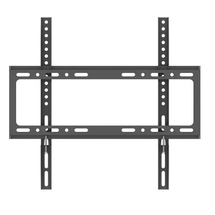 Adjustable Height TV Stand for 66.04cm-160.02cm Screens - Durable Iron, Supports up to 49.9KG, Wall Mount with Easy Installation Kit