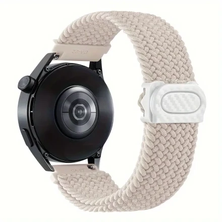 Nylon Braided Solo Loop Strap For Samsung Galaxy Watch 6 5 4 Classic/Pro 44mm 40mm Band Correa Bracelet Huawei GT 2e 3 4 Watchband 20mm 22mm Band Only(Not Include Watch)