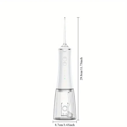 Portable Electric Water Flosser for Adults, 4 Cleaning Modes, USB Rechargeable Lithium Battery, 2000mAh, Home Dental Irrigator with ≤36V Operating Voltage