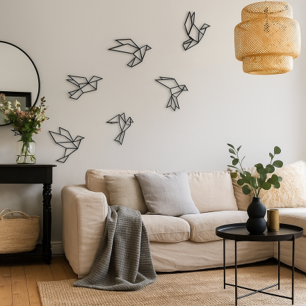 Wall Art with Birds
