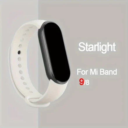 Multi-Pack Silicone Wristbands for Xiaomi Mi Band 3/4/5/6/7/8/9, Sport Strap Replacement with Tang Buckle Clasp, No Battery, Compatible with Mi Band Series – Assorted Colors