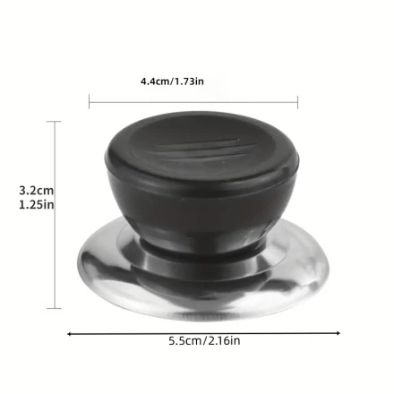 1pc Pot lid handle, interchangeable universal lid handle, lid head, kitchen appliance cover, top bead, kitchen accessories, RV kitchen pot lid accessories