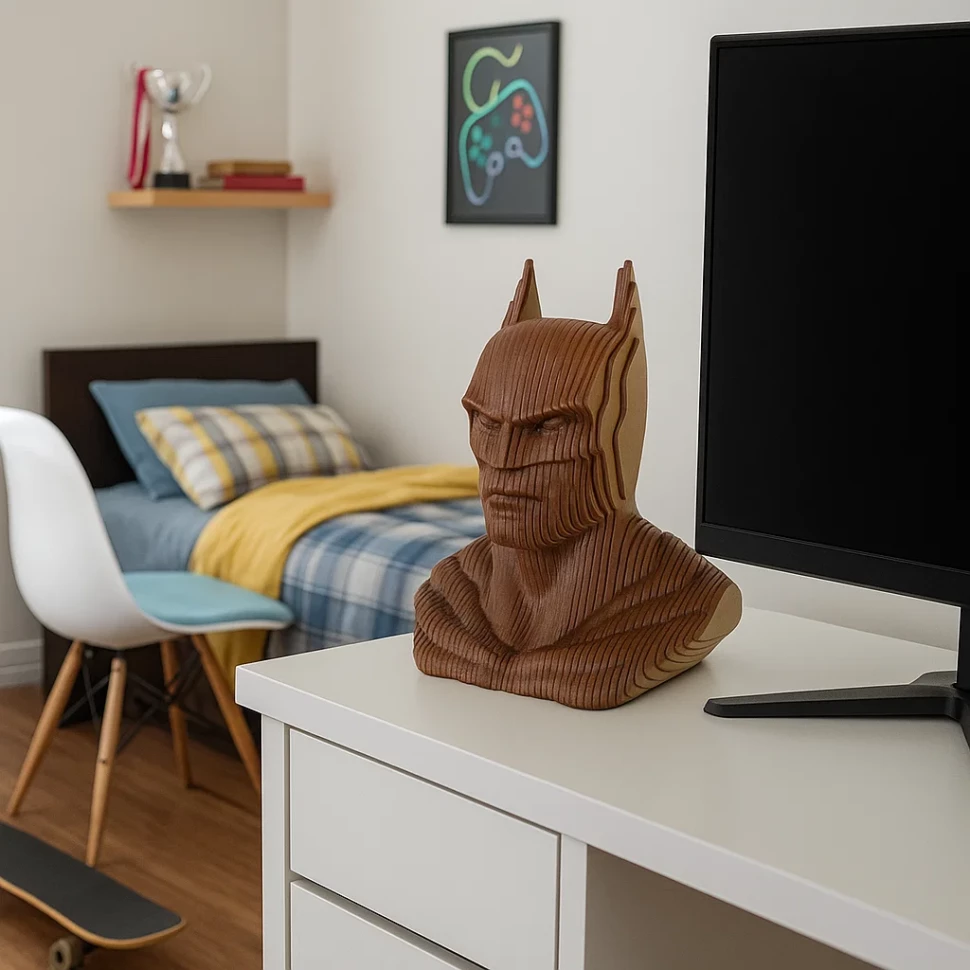 3D Batman Wall Art