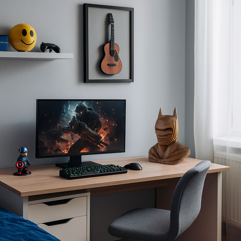 3D Batman Wall Art