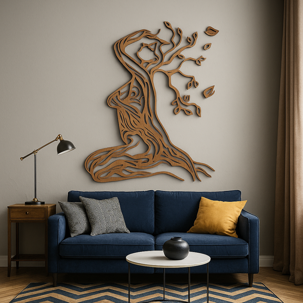 Wall Art with a Beautiful Girl