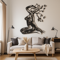 Wall Art with a Beautiful Girl