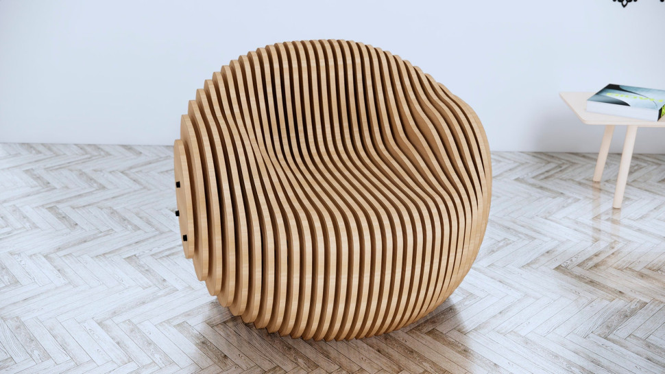 Spherical armchair
