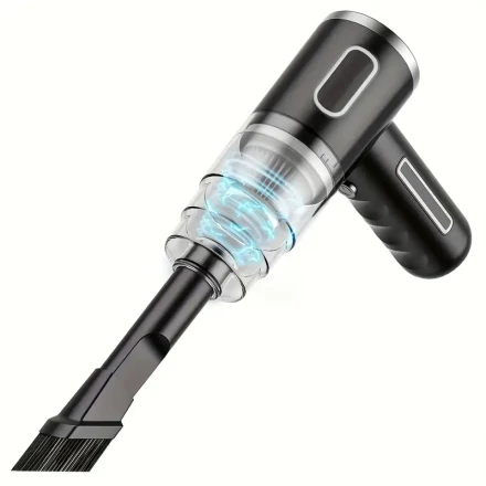 SuperPower Handheld vacuum cleaner, USB rechargeable 2000mAh lithium battery, wireless, portable and compact with strong suction pieces, including an assist kit for car and home cleaning, ideal gift