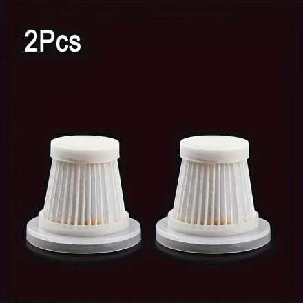 1pc Washable Car Vacuum Cleaner Filter - Reusable Cordless Handheld Vacuum Cleaner Accessories, Plastic Material, Compatible with Most Vacuums