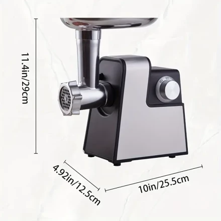 SENBOWE Stainless Steel Electric Meat Grinder with Blades - EU Plug, Sausage & Kibbeh Maker Kit, Home, Kubbe Sausage Maker, SENBOWE