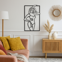 Wall Art with a Playboy Girl