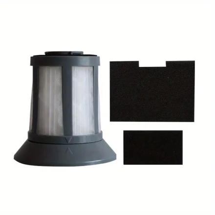 1 Set Vacuum Cleaner Filter Kit, Compatible with VCBL15/VCBL17 Models, Replacement Filter Elements 2031531/203-1532/2031771/VC14F1, Durable Plastic Material