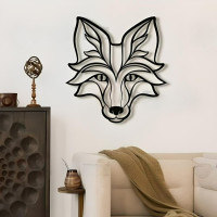 Wall Art with a Wolf