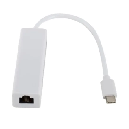 USB to Ethernet Adapter, 100Mbps USB 2.0 to RJ45 LAN Wired Network Adapter Compatible with Smartthings, USB Powered Ethernet Connector for PC, Laptop, Windows, Notebook, Desktop, MacBook