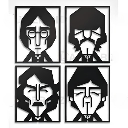 Wall Art with The Beatles
