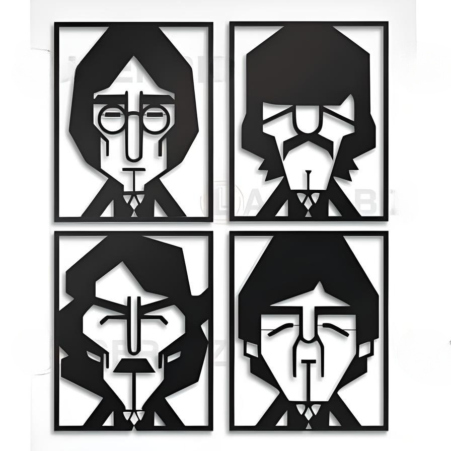 Wall Art with The Beatles