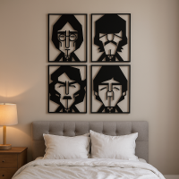 Wall Art with The Beatles