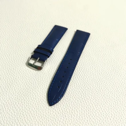 1pc Crocodile Pattern Faux Leather Stylish Business Solid Color Unisex Watch Strap. Suitable for Watch/S9/8/10Ultra/7. Strap Sizes 38/40/41/42/44/45/46/49Mm.