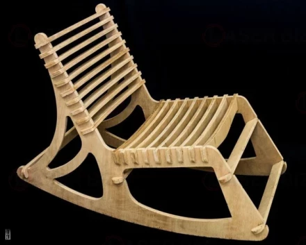 Eco-Friendly Rocking Chair