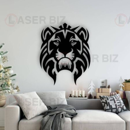 Wall Art with a Lion