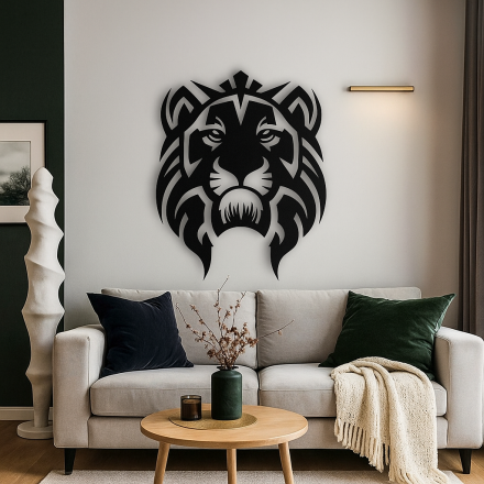 Wall Art with a Lion
