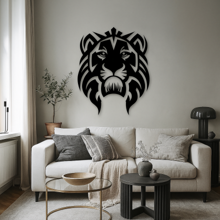 Wall Art with a Lion