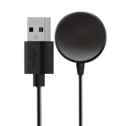 Portable USB Cable Fast Charging Dock Station for Galaxy Watch Ultra for Galaxy Watch 7 6 5pro 5 4 3 Active 2 Not Gear Magnetic Watch Wireless Charger