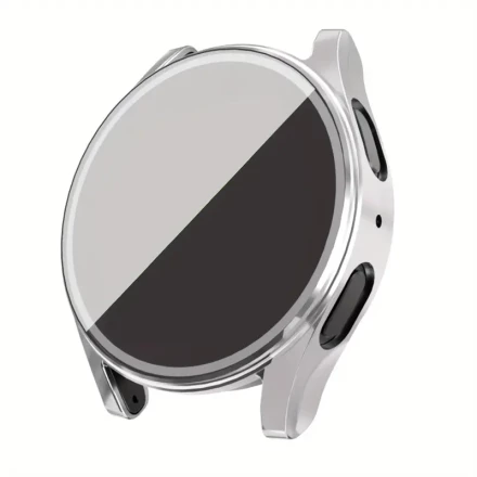 Galaxy Watch 7 40Mm/44Mm Screen Protector Case - Full Protection Cover with Soft TPU Bumper Frame