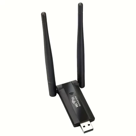 1pc WiFi Signal Enhanced Amplifier, WIFI Extender, 2.4Ghz Signal Booster, Boosts Your Signal To WiFi Signal Strong Signal Penetration, 2 Antennas 360° Full Coverage