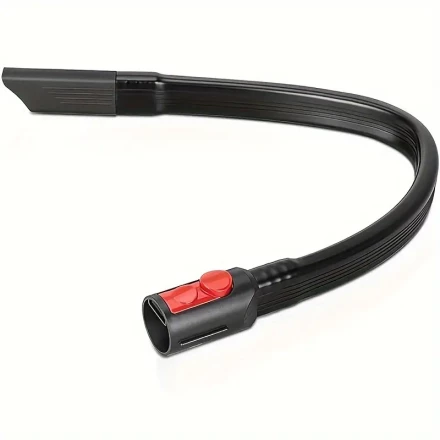 57.4cm Flexible Crevice Tool for Dyson V7 V8 V10 V11 V15 Cordless Vacuum: Perfect Vacuum Attachment for Dryer Vent, Car Detailing, Corners and Gaps Cleaning - 57.4 cm, Flat Suction Nozzle Head