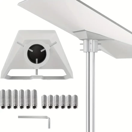 Starlink Mounting Kit,Starlink Pipe Mount Adapter, with Starlink Mount Adapter Compatible with Gen3 / V3 Starlink Standard Dish
